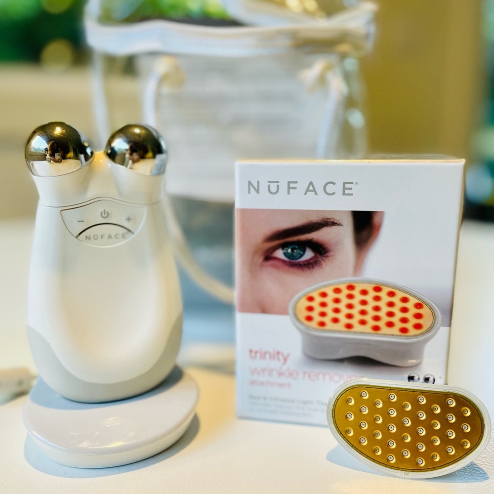 NuFace Trinity Device and Wrinkle Remover attachment